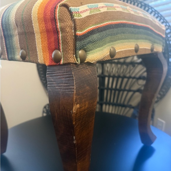 Western Boho Footstool - Picture 5 of 6